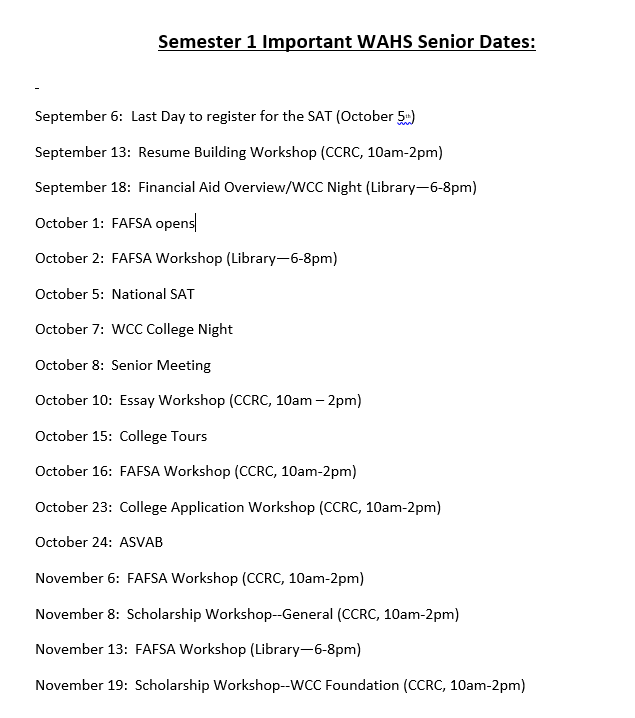 West Aurora Counseling Department tweet media