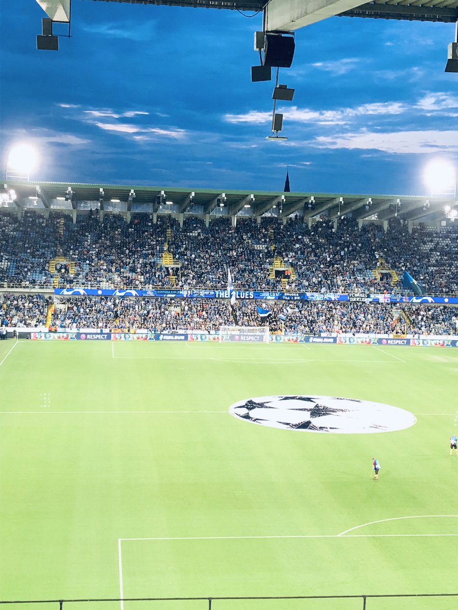 Heerlijk <a href="/ChampionsLeague/">UEFA Champions League</a>-avondje! In Brugge. Come on <a href="/RuudVormer/">Ruud Vormer</a>! #CLULASK 
Hoeveel staat het bij #ajaapo?