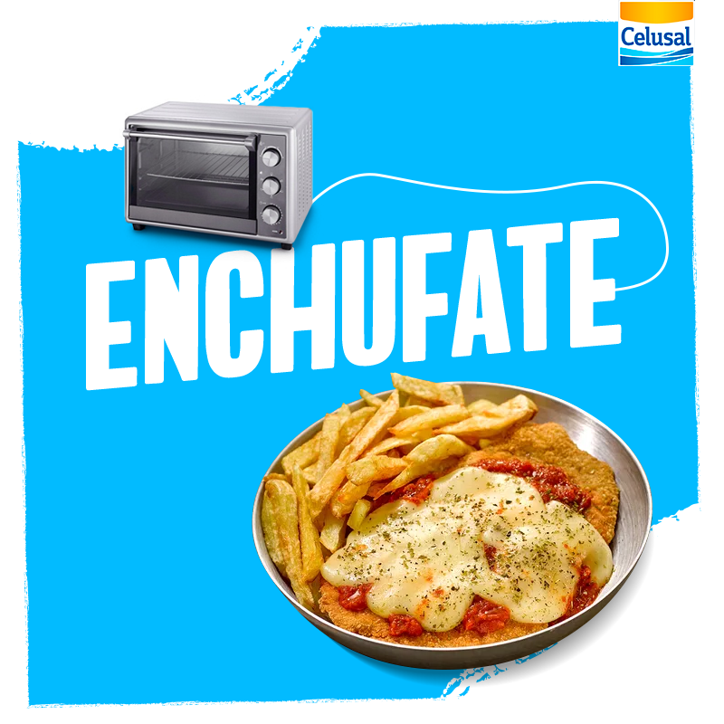 CelusalARG's tweet photo. Es posible darle un descanso a tu horno sin sacrificar las milanesas napolitanas con fritas.
Probá con el hornito eléctrico y vas a ver que salen igual de ricas. 

#Enchufate #Celusal #Milanesa https://t.co/R1qeiuJdjx