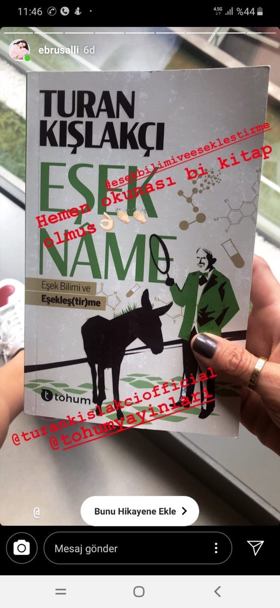 İyi okumalar Ebru hanım <a href="/EbruSallicomtr/">Ebru Şallı 💗</a> Teşekkürler... 🙏