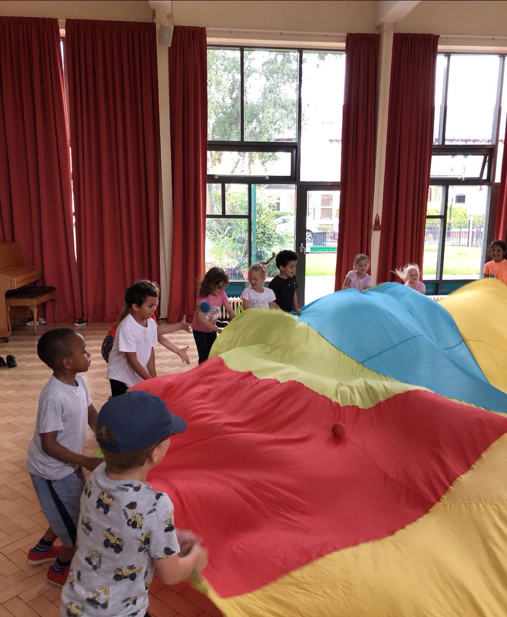 TyneMetNESA's tweet photo. #NBSE | Archery 🏹 was on the menu today at Ravenswood Primary as we were joined by 40+ children at our Holiday Sport Camp in NE6

Parachute Games were also in action as we looked at how children could move objects in different ways! https://t.co/1F1S4fh9Yx