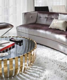 SEFLStyleDesign's tweet image. SEFL Designer Selection:  Sarah Z Designs selected a Mitchell Gold + Bob Williams high-end circular table topped with clear tempered glass and gold ribbons as our designer trends selection.

305.906.5500 / sarahzdesigns.com #interiordesign #interiordecor #furniture