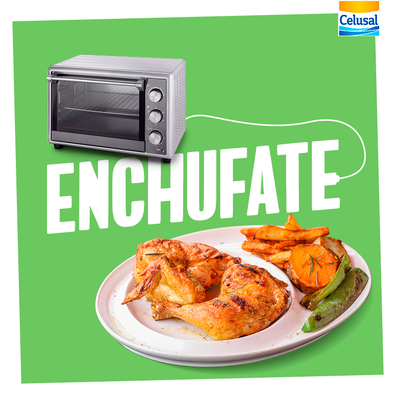 CelusalARG's tweet photo. Hoy está perfecto para un electrificante pollo con verduras, y no lo decimos porque esté hecho en el hornito eléctrico eh.

#Celusal #Enchufate #Pollo https://t.co/vCdBVaEvuM