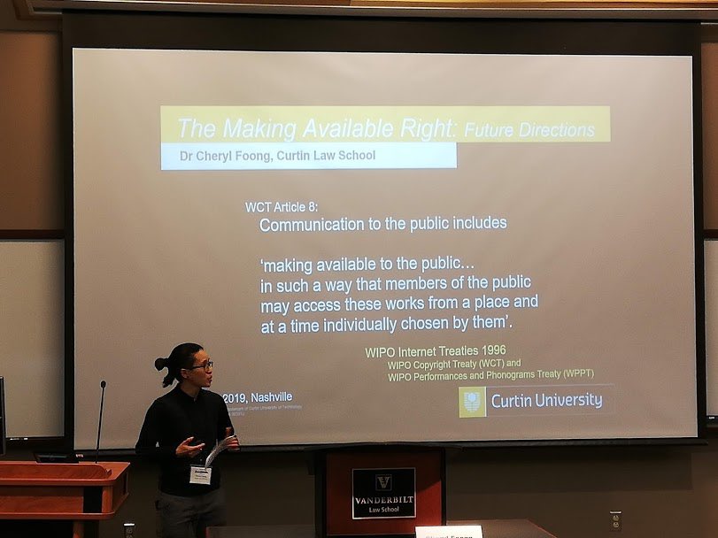 cherylfoong's tweet photo. And so concludes #ATRIP 2019 in Nashville, Tennessee. Caught up with/met a wonderful group of IP experts - looking forward to the next one! #vanderbilt #vanderbiltlaw #iplaw #conferencing https://t.co/InLY2n1BWu