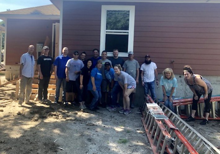 Thank you to our volunteers from the AT&amp;T Business Team that came from all over the country to help build a Tulsa Habitat home.  We hope you had as much fun as we did! #attbusiness #nbselectsuccess #tulsahabitat