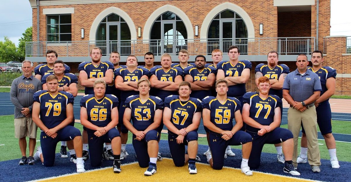 The BIG BOYS up front looking 😤😤😤. And we all know what’s on their minds for 2019...🥞🥞🥞 #theAUGIEway