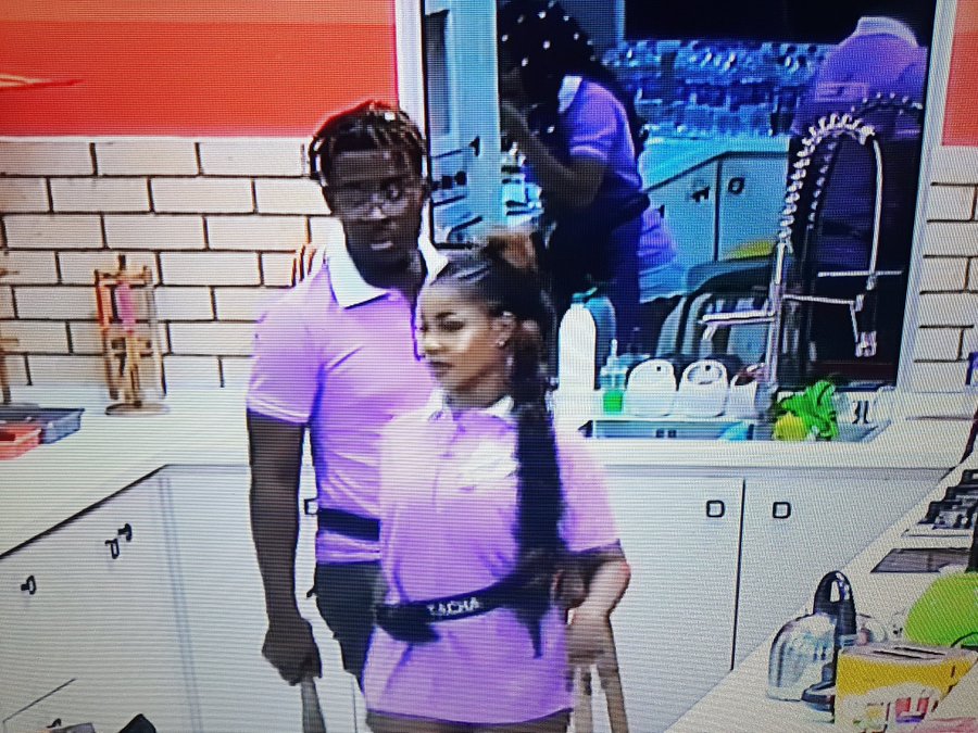 SiaKamanda's tweet photo. Seyi and Tacha๐๐๐๐
#BBNaiija
#Secha
#DarlingBBNaijaTask https://t.co/g6EI6EsIuH