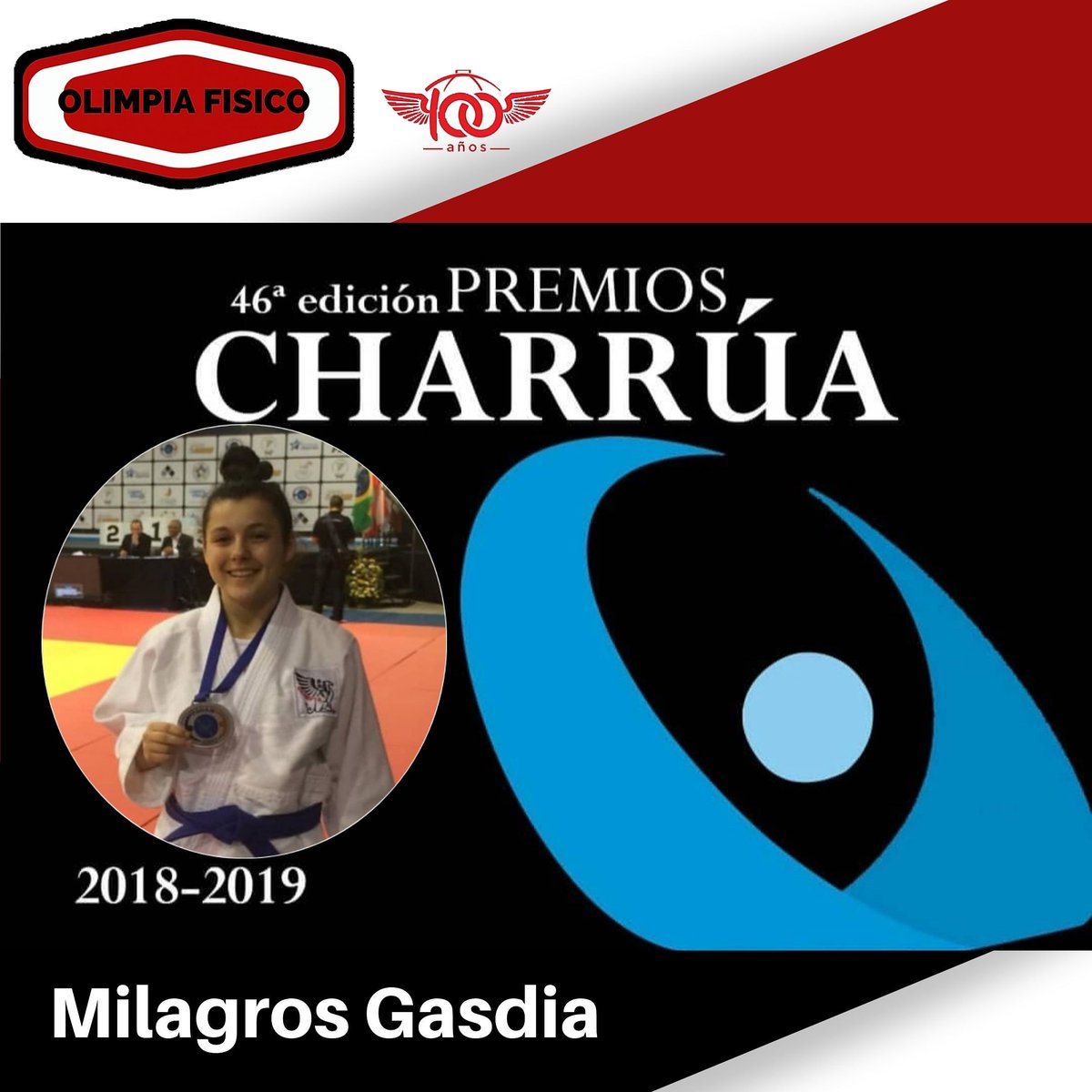 Olimpiafisico's tweet photo. Con orgullo presentamos a los deportistas que serán reconocidos en la entrega de los Premios Charrúa 2018-2019
@judoolimpia @caolimpiaoficial @uydeporte @couruguayo @cpjudo 
#judostyle #judoinsidecom #ijf #judouruguay #judogi #ippon #ippongear #olimpiasomostodos #olimpiafisico https://t.co/RhI5dojiBn