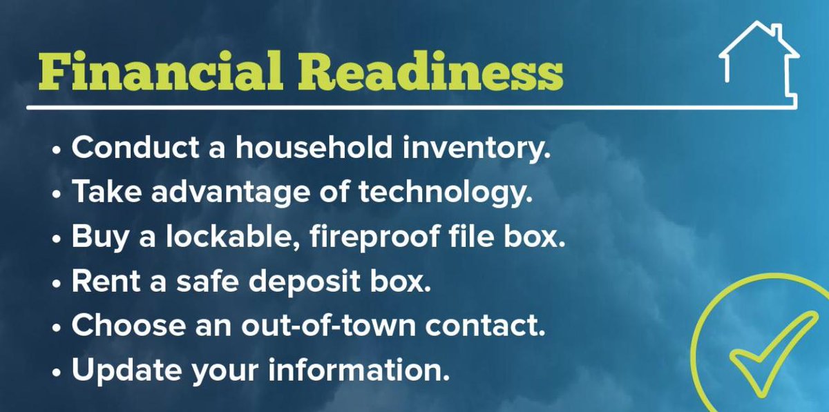 CrestSavings's tweet image. In a weather emergency, financial readiness is as important as a flashlight w/ fully charged batteries. Learn more: consumer.ftc.gov/features/deali…
 #weather #WeatherTips #hurricaneseason