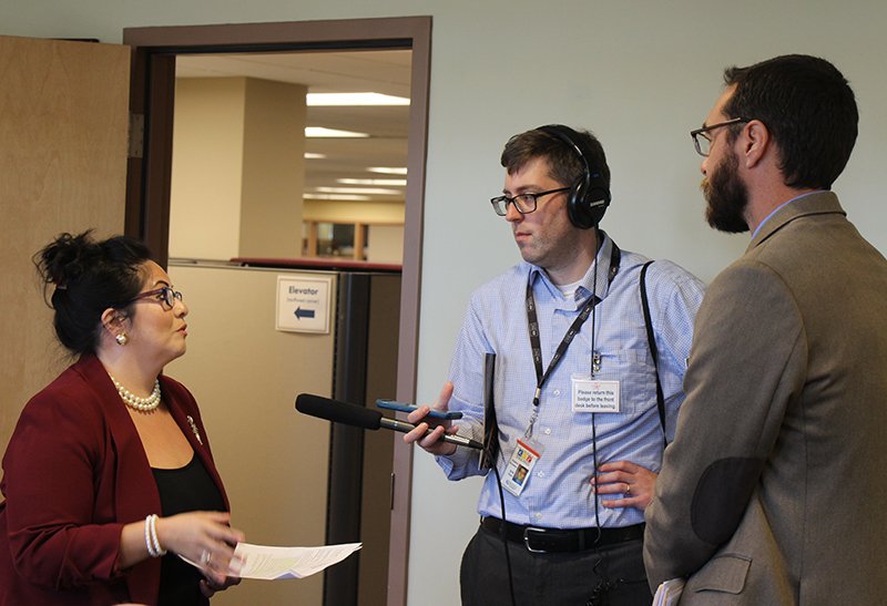 KansasDOL's tweet image. KDOL hosted a media open house today. Thank you to @wibw , @KSNTNews , @kprnews  and Hawver News Company LLC for helping us spread the word.

Sec. García's State of Labor Update: bit.ly/2MGk8rG

2019 Economic Report Summary : bit.ly/2HtufvG  

#KSOL #ksleg