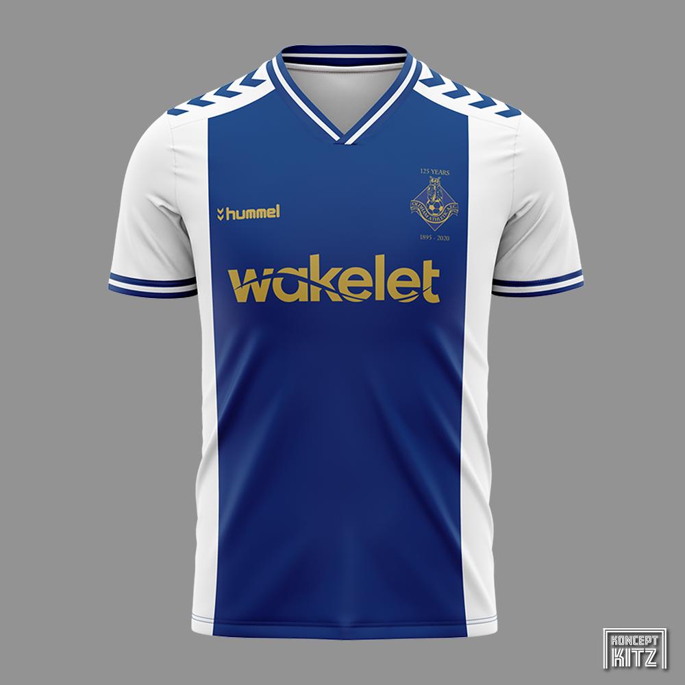 oldham athletic jersey