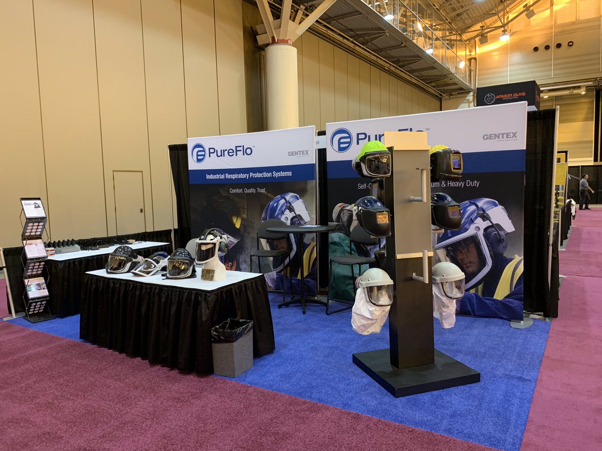 Gentex_Corp's tweet photo. Excited to be in #NOLA this week for #VPPA2019! Stop by booth 501 to learn more about our #PureFlo #industrialsafety products @VPPPA https://t.co/zSe87O0aju