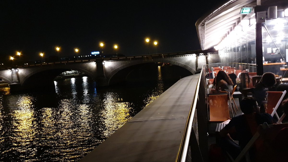 zehavoc's tweet image. #syntaxFest2019 on a boat terrasse with some wine. Totally cliché but we assume