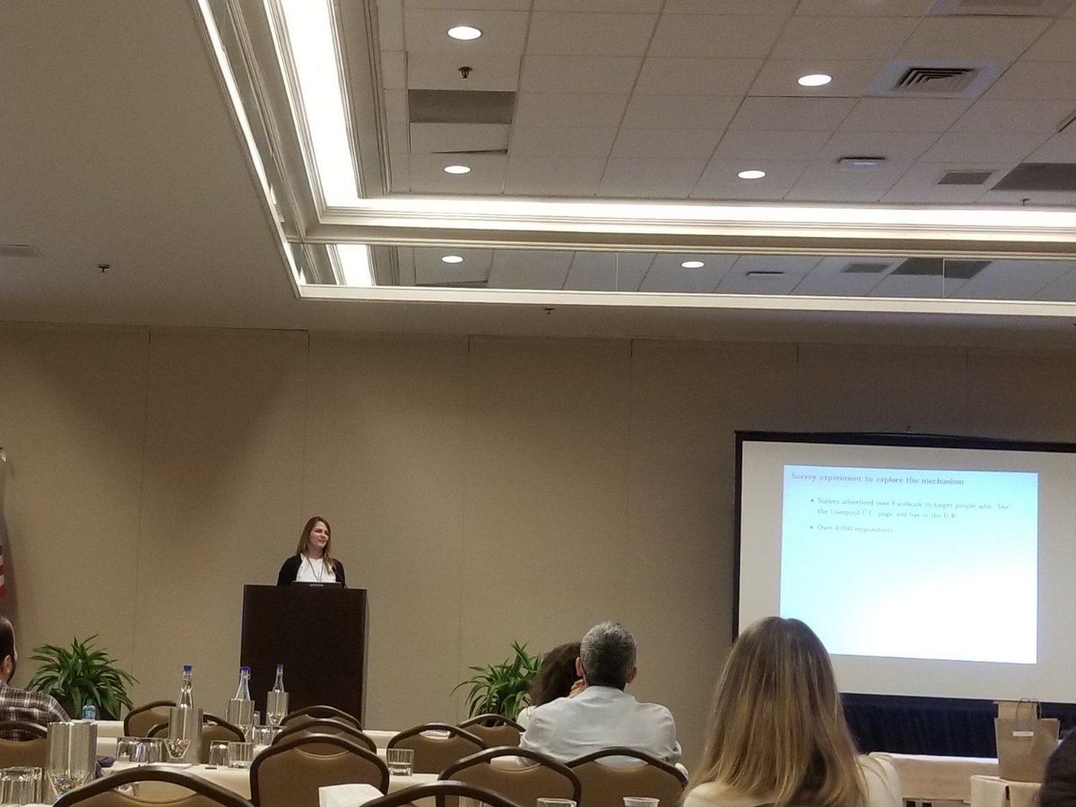 lwahedi's tweet photo. Can minority celebrities break down cultural barriers and reduce prejudice?
@aasiegel compares predicted and actual hate crime in Liverpool, where there's a Muslim soccer star.
Yes! Hate crime was down.
Liverpool fans also tweet less Islamophobia
#PACSS2019 #APSA2019 https://t.co/fZJDhxV88i