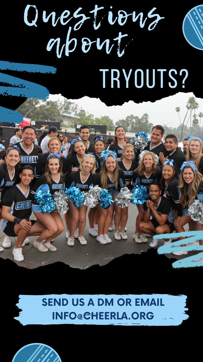 CheerLosAngeles's tweet photo. All you need to know for tryouts is here: https://t.co/3TcwXcGswL but if you have any further questions, please ask!
#cheerla #cheerlosangeles #charitablecheerleading #cheertryouts #tryouts #cheerleadingtryouts #LGBT #nonprofit #losangeles https://t.co/1jr4TUiWtR
