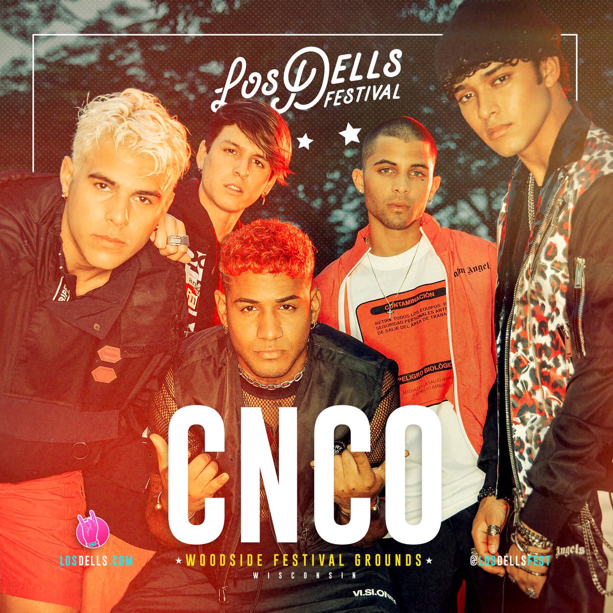 CNCOmusic's tweet photo. See you this weekend WISCONSIN!  @losdellsfest 🔥 https://t.co/p84UM2mCAO https://t.co/CdLFOmVnxF