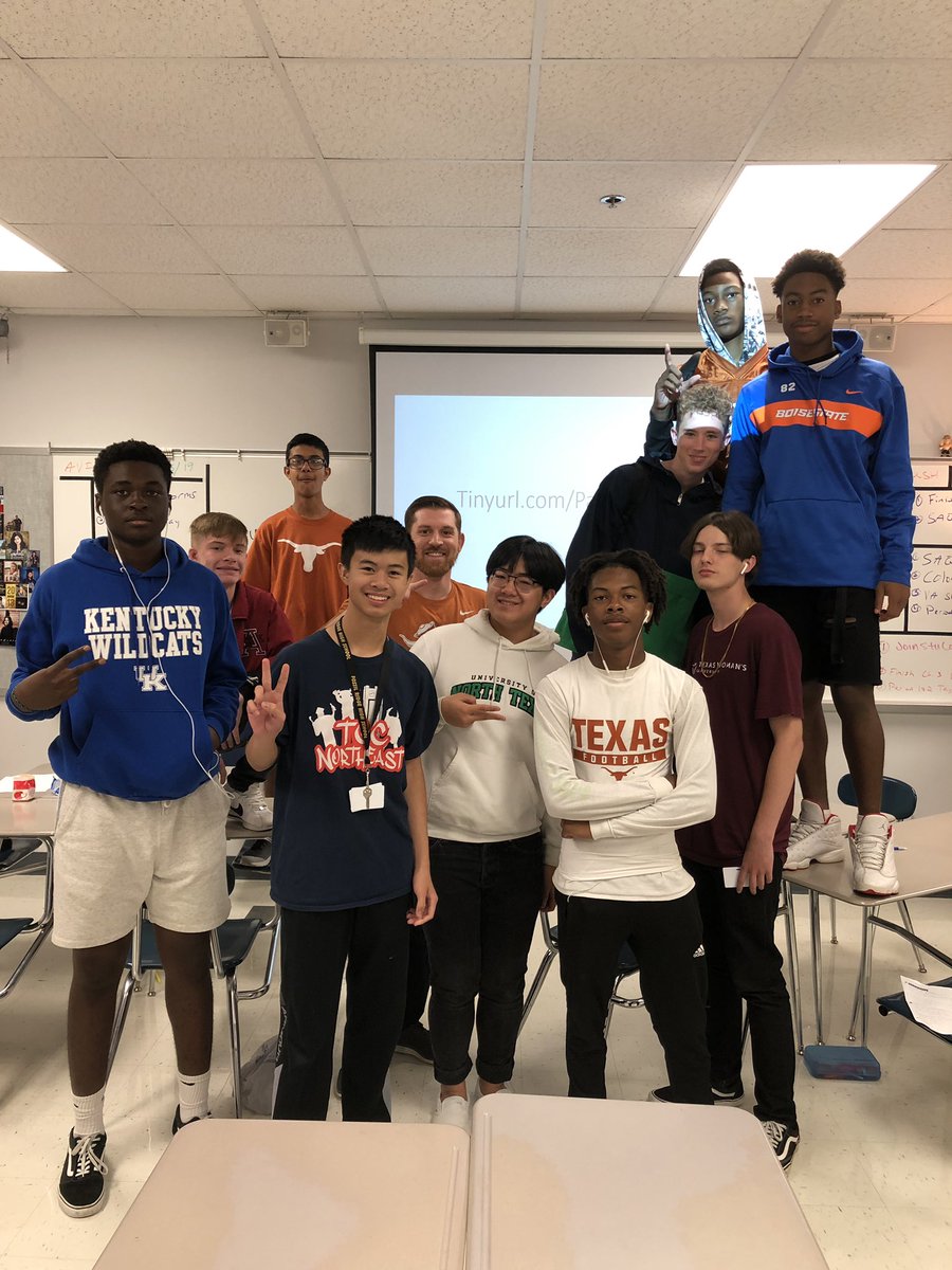 #KISDCollegeColors with the boys! #WeHaveMoreCollegeThanYou
