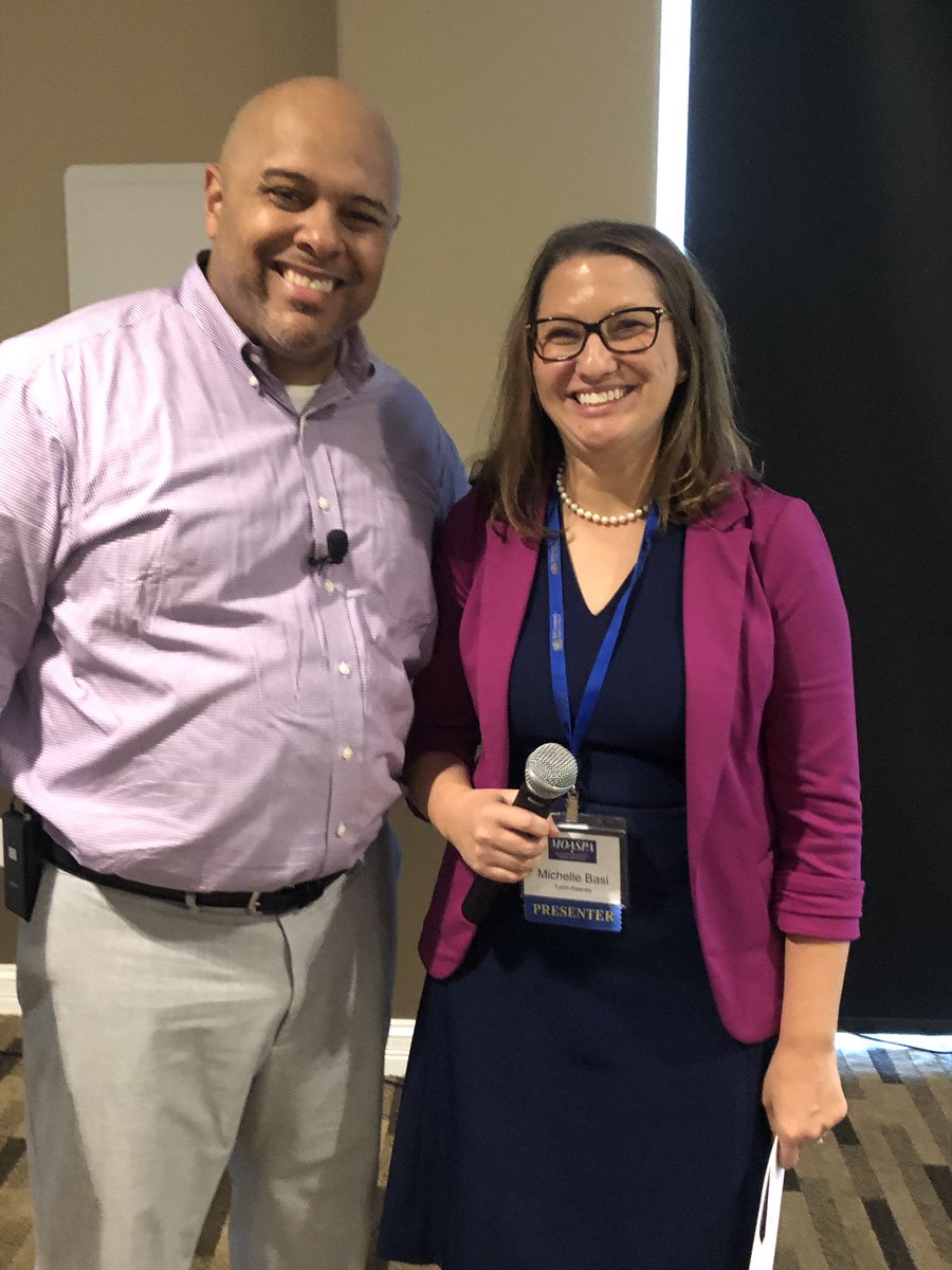 MOASPApros's tweet photo. Learning about Restorative Practices with @Mr_GarySpiller and Michelle Basi. @TuethKeeney #moaspa2019 #Hr #grace #Leaders https://t.co/WZMEEFEmkF