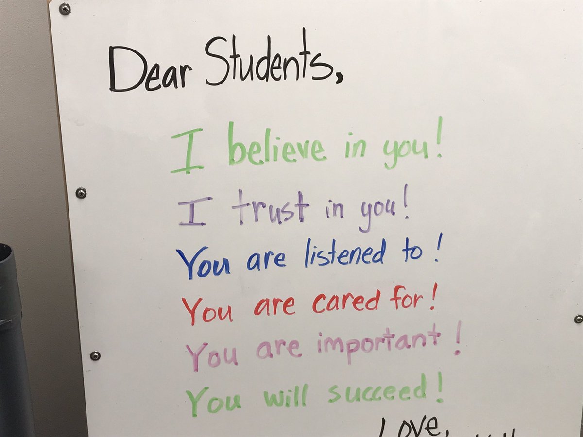 Positive Messages For Students Horizon Elementary Di Twitter: "Positive Messages To Our Students Are All  Around! Https://T.co/Hvxngcnvt0" / Twitter