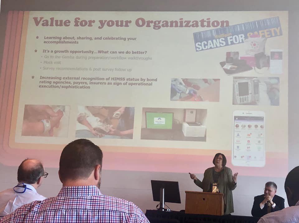 InformataKris's tweet photo. Kudos to my WellSpan Colleagues for GREAT presentations at Epic’s UGM!   Wish I could have been there! Nurses Erin Langmead, Sharon Muller and Kara Housman as well as my stand-in and work husband, Dr. Geoff Nicholson! #wellspannursing https://t.co/ZBiRXN0H1E