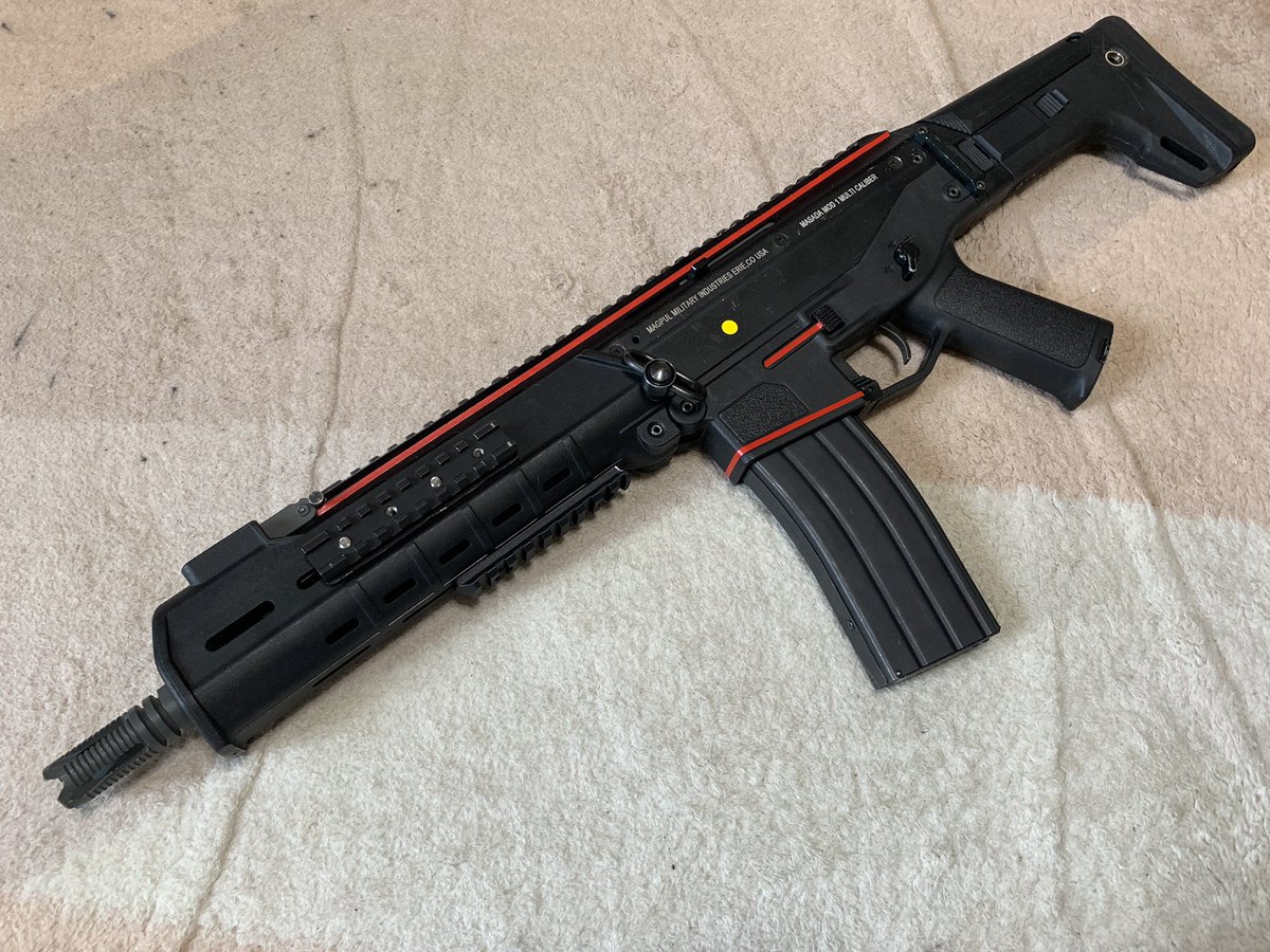 Yousunics Lmgハードリコイルカスタム Auf Twitter アーマー装備で有名なパル様から A K Masada ハードリコイル カスタム Masadaにリコイル入れたい とのことで確認 計算したところウエイトは最大600gオーバーで後方打撃システムとして製作できる事が判明