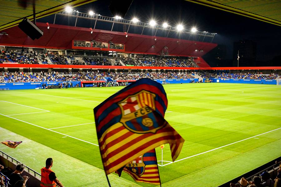 _dostoques's tweet photo. El estadio Johan Cruyff, el nuevo hogar del equipo B de Barcelona, ​​acogió ayer su partido inaugural!
-
-
#dostoques #futbol #laliga #barca #barcelona #españa https://t.co/s40xhx08Ow