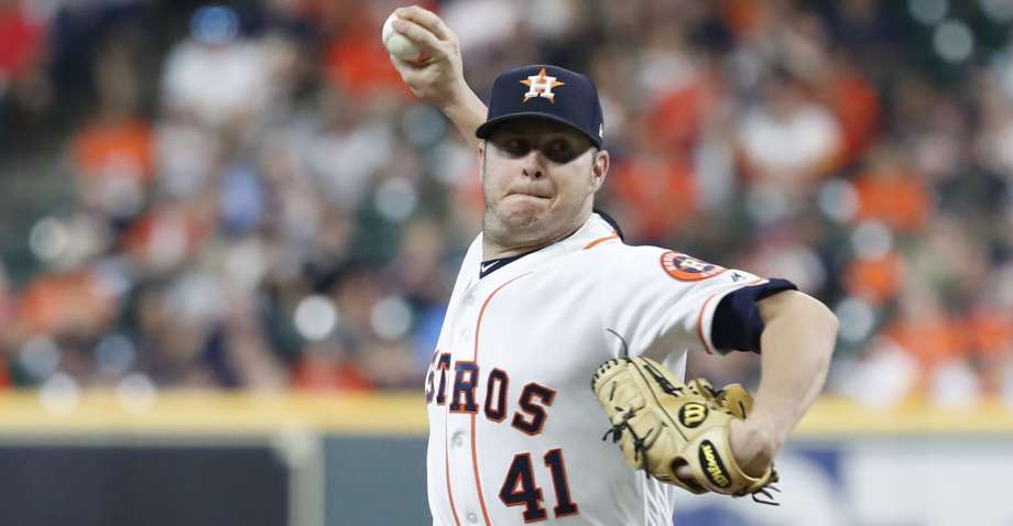 InjuredListMLB's tweet photo. Brad Peacock (shoulder) has been placed on the 10-day injured list with right shoulder discomfort. He's only been back off the IL for less than 2 weeks. 
#Houston #Astros #MLB #FantasyBaseball https://t.co/JoICdboFh8