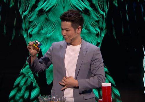 startattle's tweet photo. AGT 2019: Eric Chien Rubik’s Cube magic (Quarterfinals)
WATCH: https://t.co/huBqWBdfiR
#AGT #AGT2019 #AmericasGotTalent #SimonCowell #HowieMandel #JulianneHough #GabrielleUnion #TerryCrews #EricChien #magic #magician #closeupmagician #RubiksCube https://t.co/M1lWga6n3q