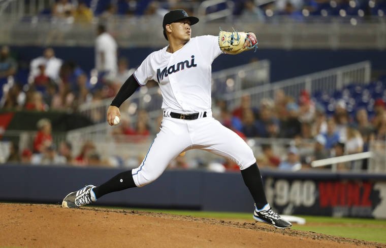 InjuredListMLB's tweet photo. Jordan Yamamoto (forearm) has been placed on the 10-day injured list with a right forearm strain. He started off his rookie campaign very well, but has faded considerably through the dog days of summer.
#Miami #Marlins #MLB #FantasyBaseball https://t.co/NOdChzzIMc