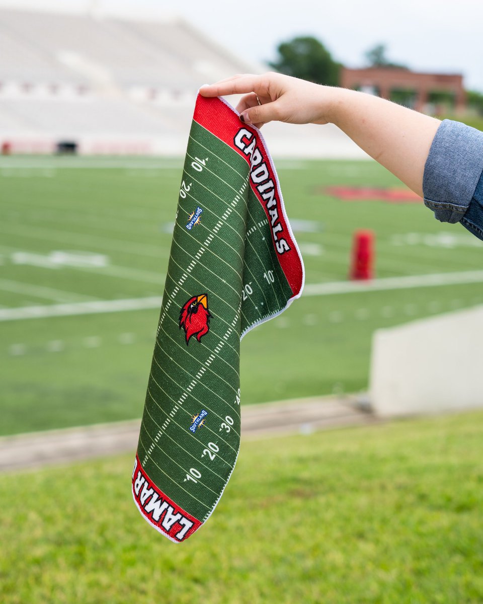 LamarAthletics's tweet photo. Students, Make sure you bring your rally towels to the game tomorrow, and wave them like you just don’t care!
#WeAreLU https://t.co/cjiLiMcMyp