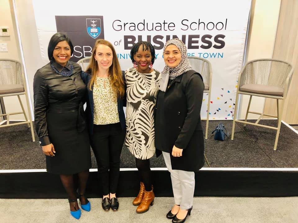 kumeshwest's tweet photo. This morning’s women’s breakfast @UCTGSB was engaging, inspiring and informative. Thank you to our Speakers for sharing their GSB learning journey with the aspirant women who attended. #womenleaders #GSBconnect https://t.co/detwWxGiLn