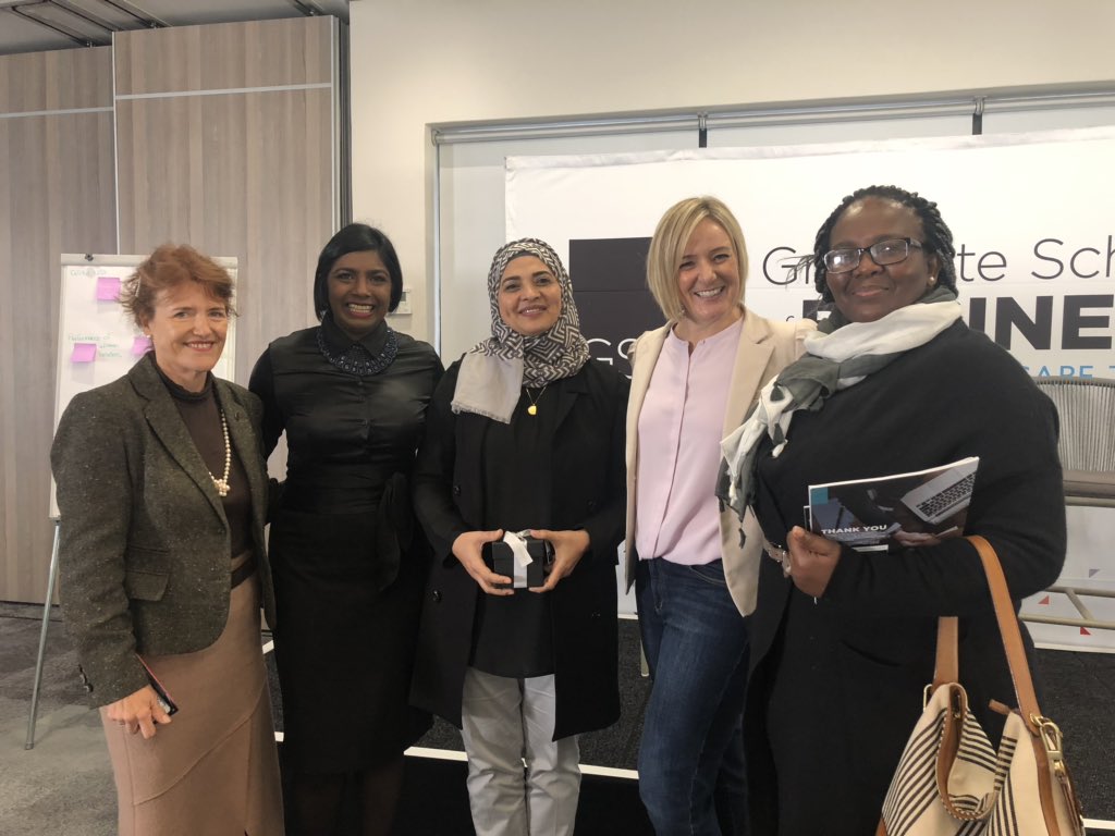 kumeshwest's tweet photo. This morning’s women’s breakfast @UCTGSB was engaging, inspiring and informative. Thank you to our Speakers for sharing their GSB learning journey with the aspirant women who attended. #womenleaders #GSBconnect https://t.co/detwWxGiLn