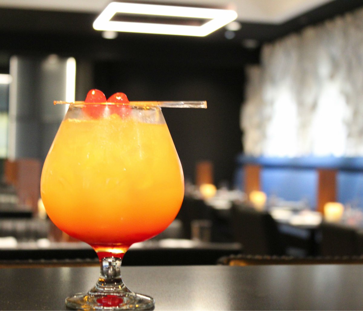 Just what the doctor ordered 🍸
.
.
The Sweet Baci is made with sailor jerry spiced rum, raspberry sourpuss, banana liqueur, pineapple juice, 7up &amp; grenadine. .
.
.
#HamOnt #hamiltonfoodie #hamiltoneats #cocktails #mixology