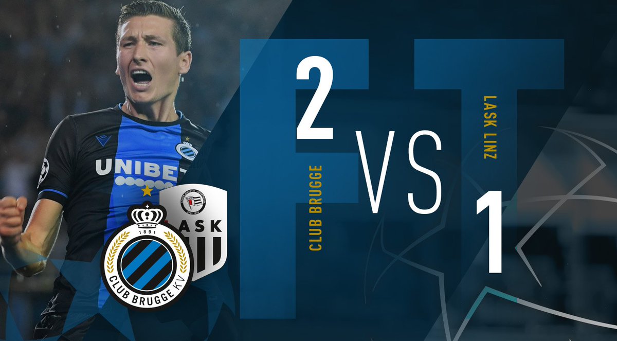 ClubBrugge's tweet photo. #CLULASK 2⃣-1⃣
⏱ FT | QUALIFIED!!!!! 😍
#UCL https://t.co/crvDDE4yX9