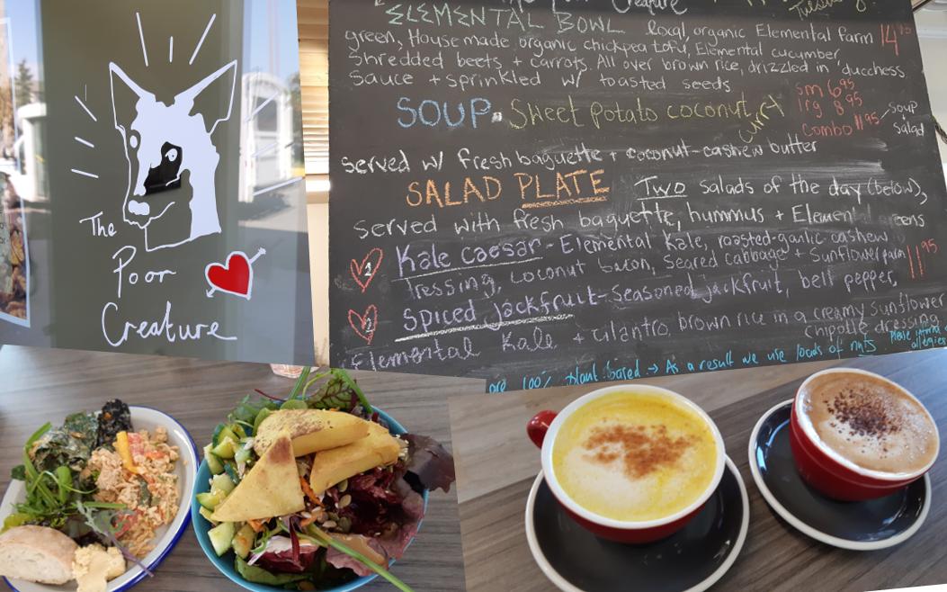 paul_glover's tweet photo. Shout out to #Whitehorse restaurants offering great #vegan options! #Yukon #plantbased #SanchezCantina #AlpineBakery #ThePoorCreature #Antoinettes #GoldpanSaloon https://t.co/nNGAamq9aV