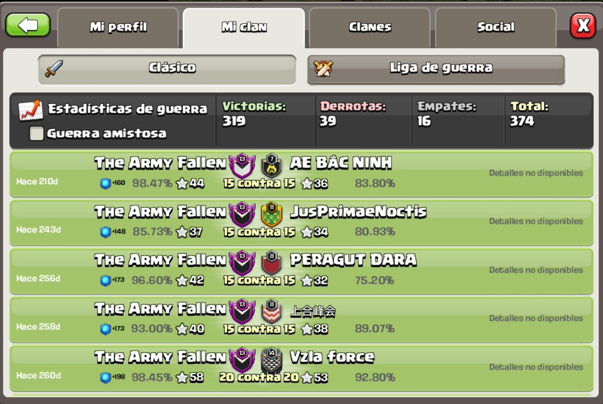 El Clan vuelve a estar abierto, reclutamos desde TH9 a TH12.