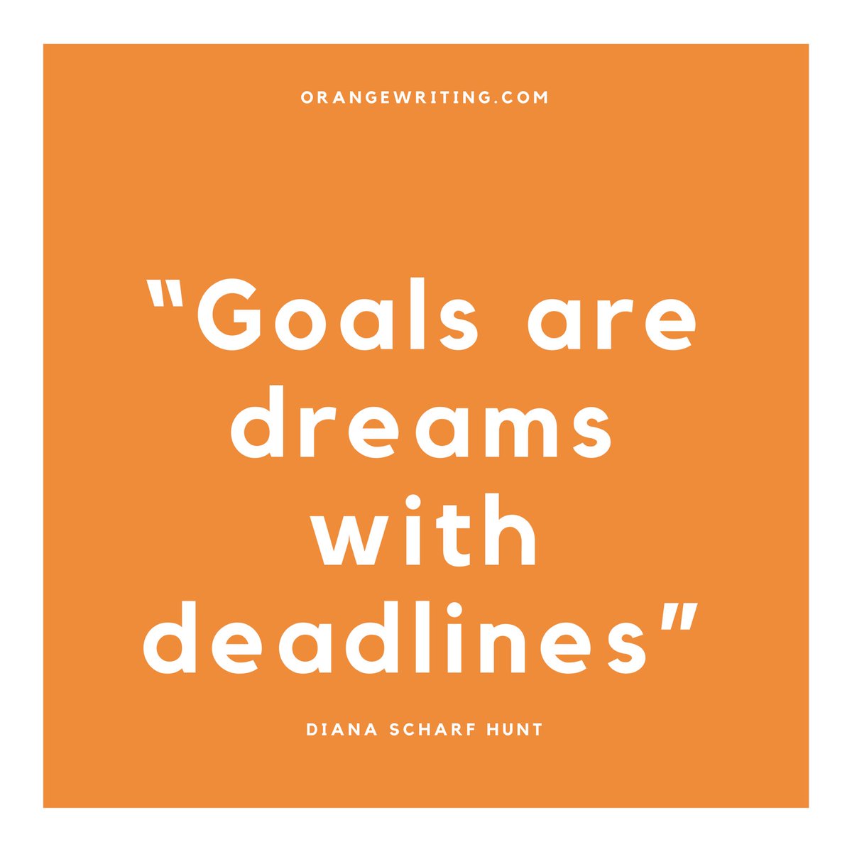 OrangeWriting's tweet image. A little hump day inspiration 🍊📝😌