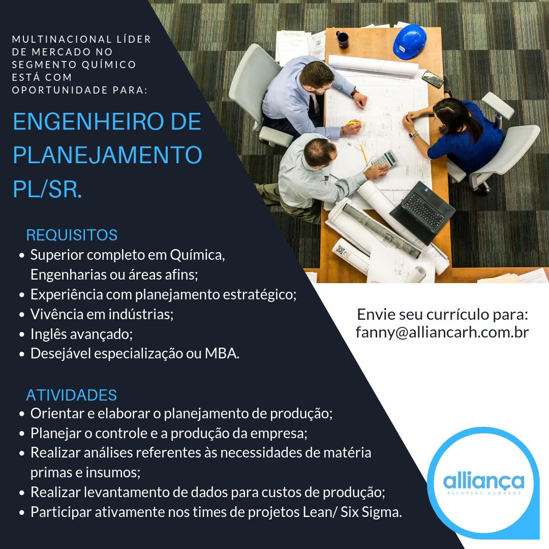 AlliancaRH's tweet photo. Oportunidade única de Engenheiro de Planejamento para uma multinacional do segmento químico!

Encaminhe seu currículo com pretensão salarial para: fanny@alliancarh.com.br https://t.co/lhYZmtbGqJ