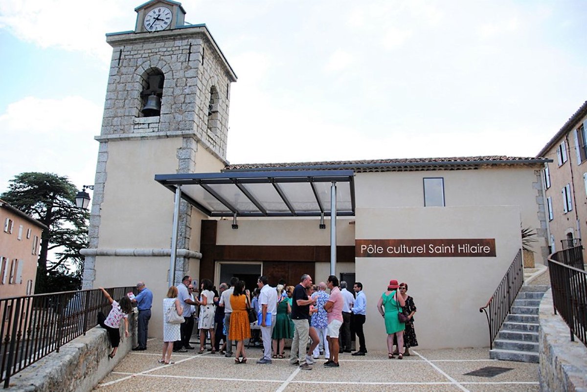 joncourj's tweet photo. Remise des #RubansDuPatrimoine à la commune du #Tignet pour la réhabilitation de l'église Saint-Hilaire par la @fond_patrimoine des #AlpesMaritimes, la @FBTP06, la @Caisse_Epargne et l'#AMF06. https://t.co/M1aMqq3kIs