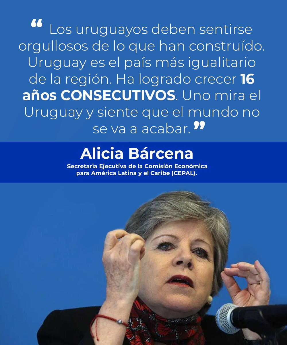 progresismouy's tweet photo. Crecimiento durante 16 años consecutivos, reducción de la pobreza y de la indigencia, el país más igualitario de América Latina!

CEPAL advierte: El pueblo uruguayo tiene muchos motivos para estar orgulloso! 🇺🇾😀✊ https://t.co/KEW4ihdkcW
