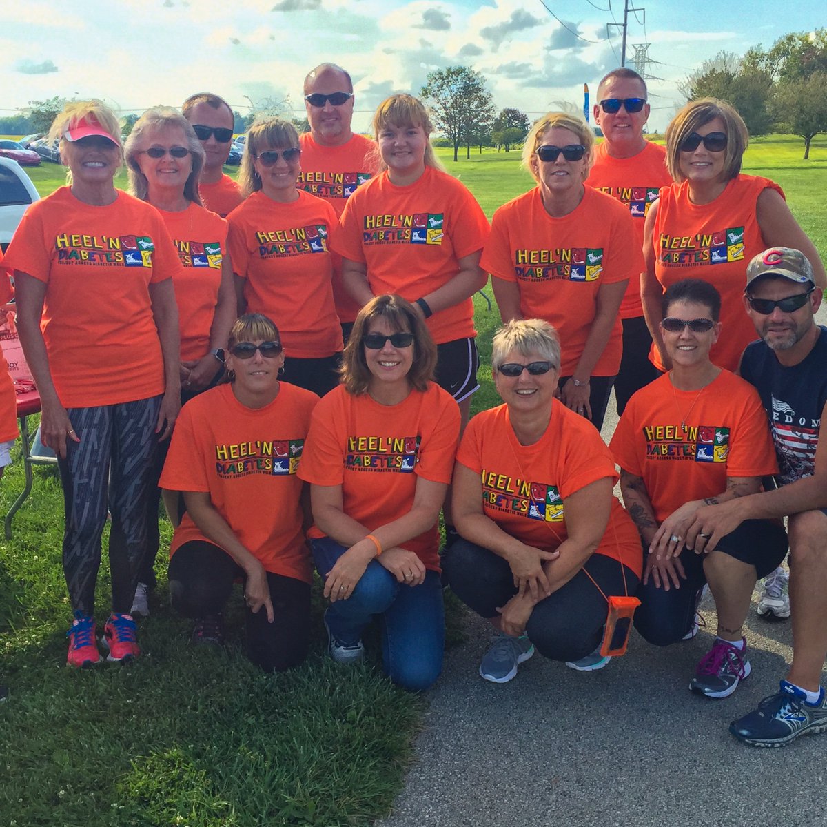 SolidarityCU's tweet photo. This is Solidarity at Project Access's Diabetes walk 2 year ago. We are proud to be able to sponsor and support this great event year after year. Come out to Jackson Morrow tonight at 6pm to show your support! #DiabetesWalk #DiabetesWalk2019 #HeelnWalk #DiabetesAwareness https://t.co/kvfAEurW8W