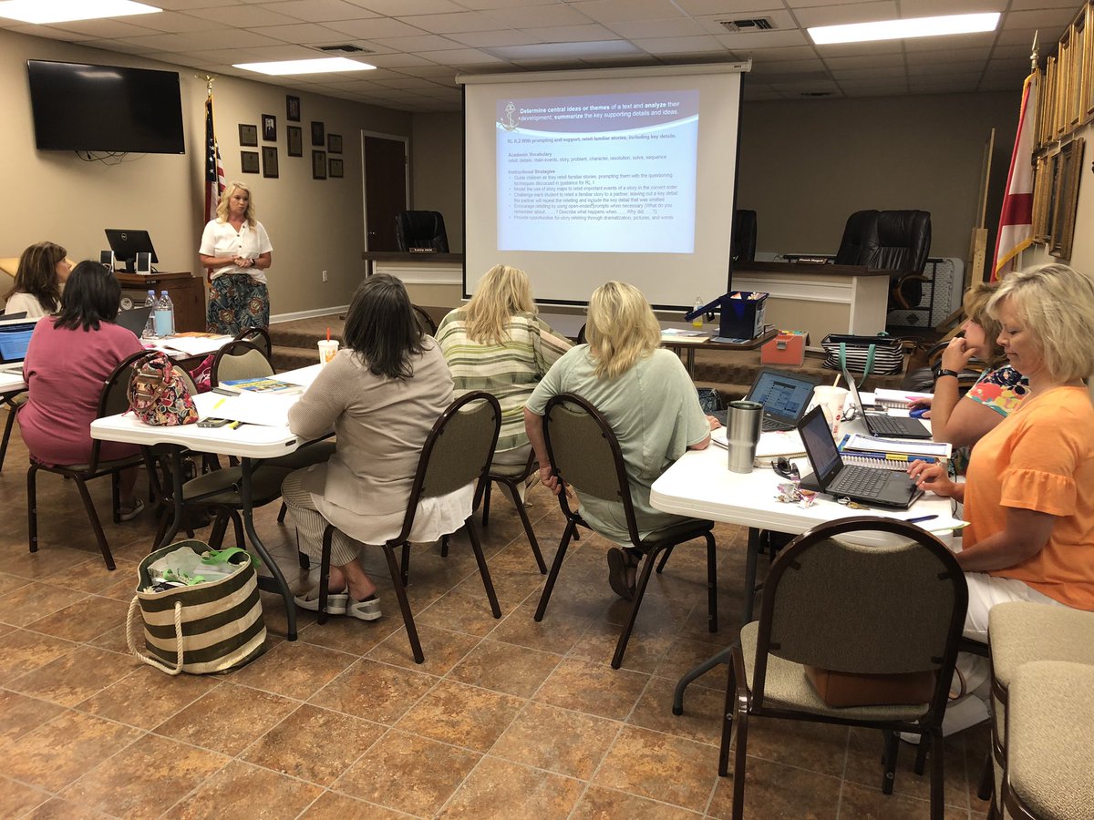 RochelleARIReg1's tweet photo. Great morning with Lauderdale Reading Specialists! Exciting plan for 2019-2020. https://t.co/t4x90C9j3J