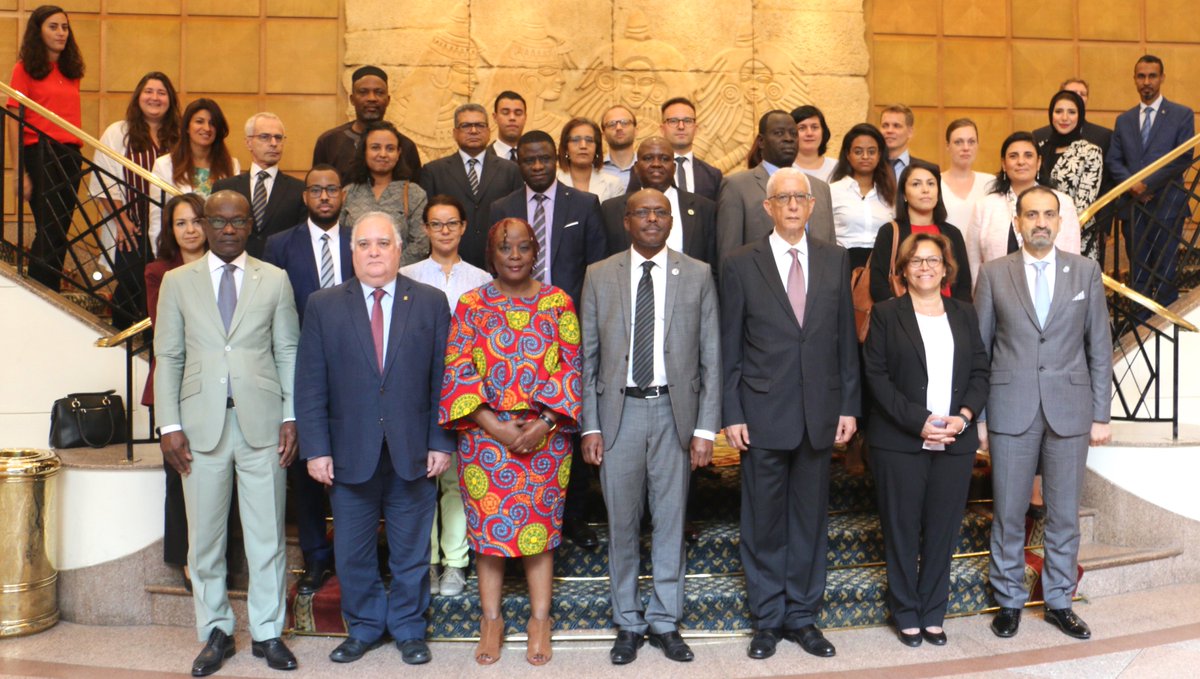#Groupphoto presenting experts from the African continent at the “Africa’s Forcibly Displaced: From Ad Hoc Responses to Durable Solutions” workshop. #Forciblydisplaced #AswanForum #Peace #Security #Africa