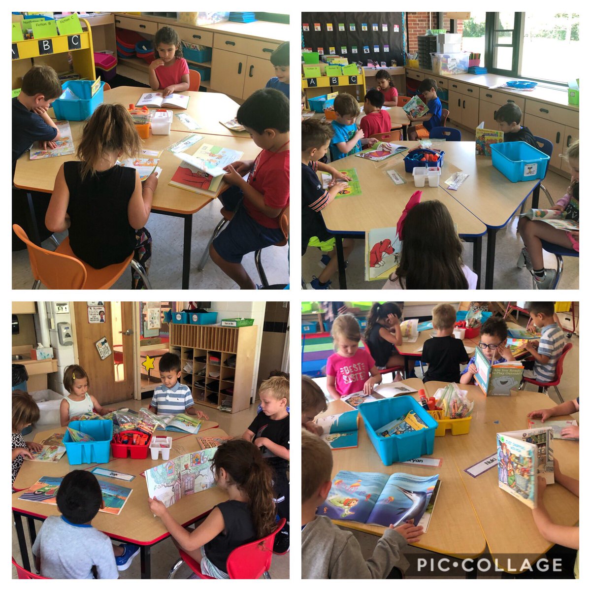 Today, we worked on our independent reading stamina during reading workshop. #wal109