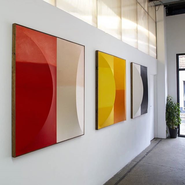 'No. 1-4 Red &amp; White’, 'No. 1-5 Yellow &amp; Orange' and 'No. 1-6 Black &amp; Raw'
Oil and acrylic on canvas 120 x 120cm
.
.
.
#lisztomania #franzliszt #sculpture #sculpturepainting #contemporarypainting #modernism #minimalism #proteinstudios #charlieoscarpatter… ift.tt/2L01hWu