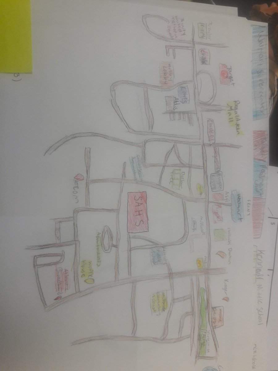 SouthAiken's tweet photo. Students in World Geography Honors created mental maps of South Aiken High's neighborhood today and checked their digital maps for accuracy. #MakeItMeaningful #SAgeography #geographyiseverywhere #GeographyIsLife #LearningCottage #Celebrate180 #WeBELIEVE #AllMeansAll https://t.co/X8g2HEXqgo