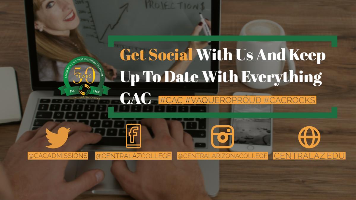 CACadmissions's tweet photo. Make sure to follow us on all social media platforms to stay in the know! #CAC #CACRocks #VaqueroProud https://t.co/2GbI5G4Vn5