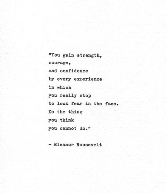 ApexEnvirotech's tweet photo. "You gain strength, courage, and confidence by every experience in which you really stop to look fear in the face. Do the thing you think you cannot do." - Eleanor Roosevelt

#WordyWednesday
#WednesdayWisdom https://t.co/NXZuw6gJdr