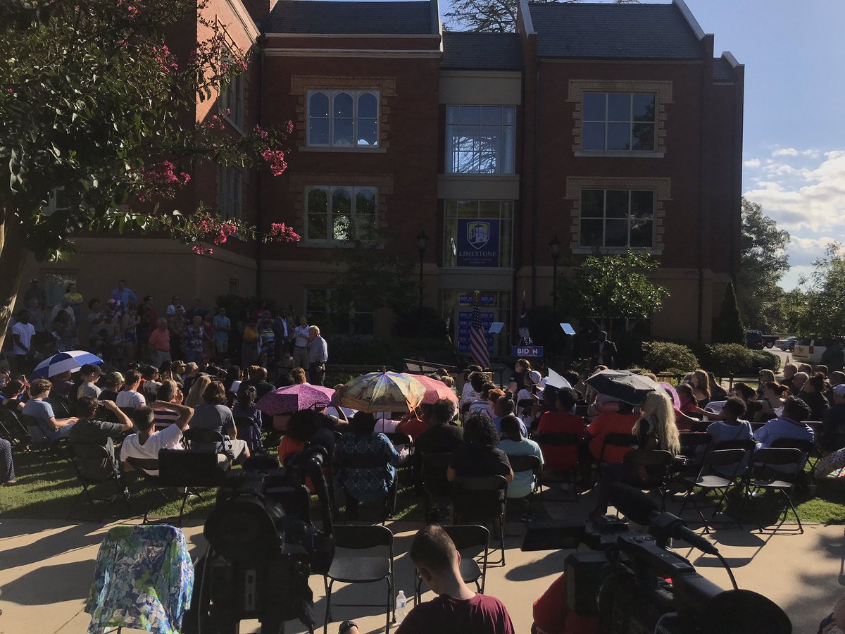 Liberal media claims 200 showed up for Biden in South Carolina, judge for yourself