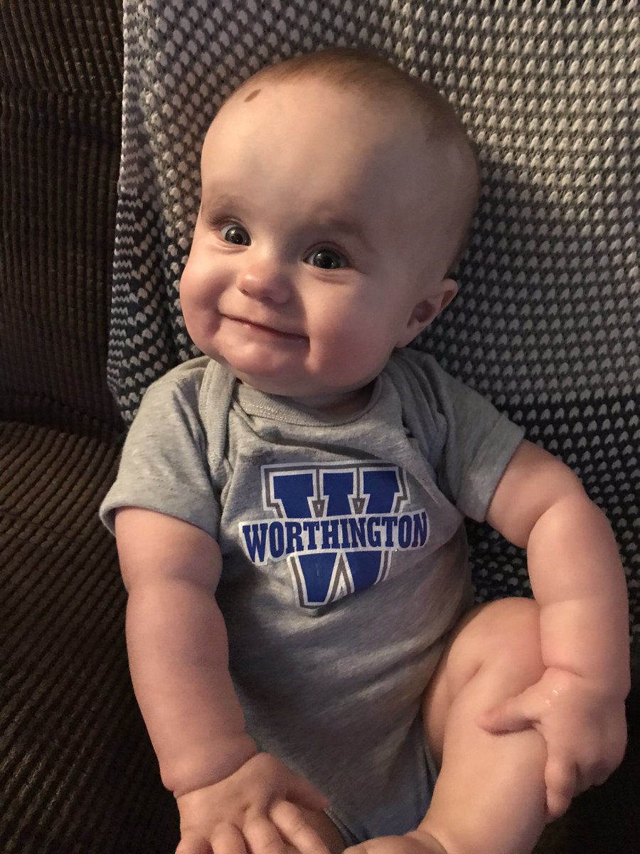 Zoey’s first celebration of Worthington Wednesday <a href="/wcsdistrict/">Worthington Schools</a> #itsworthit